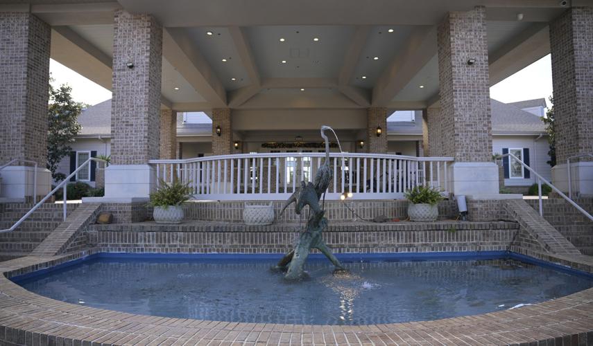 Cypress Bend Resort fountain